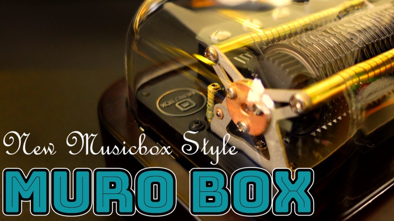 【MURO BOX】新しいオルゴールの形