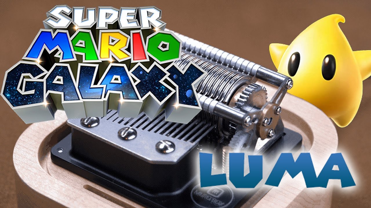Super Mario Galaxy Luma theme on a music box